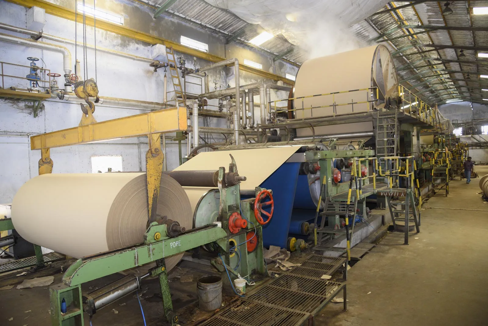 Kraft Paper Roll Processing Mill